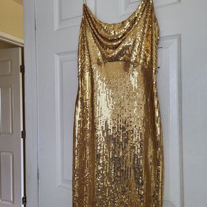 NWT SHO sequined cocktail dress